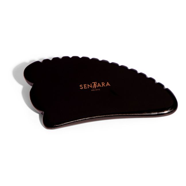 Black Obsidian Toothed Gua Sha