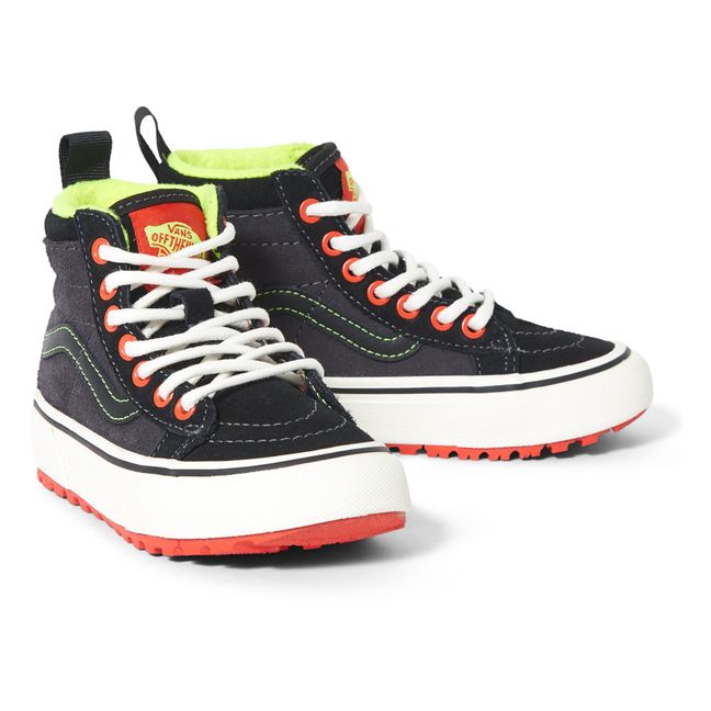 SK8-Hi Rubber Sole High-Top Trainers Gris Antracita