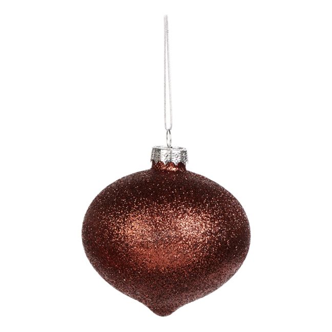 Antique Christmas Bauble | Red