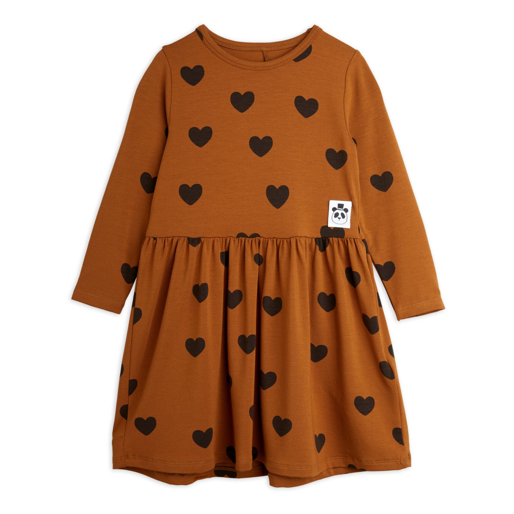 Mini Rodini - Robe Tencel - Fille - Marron
