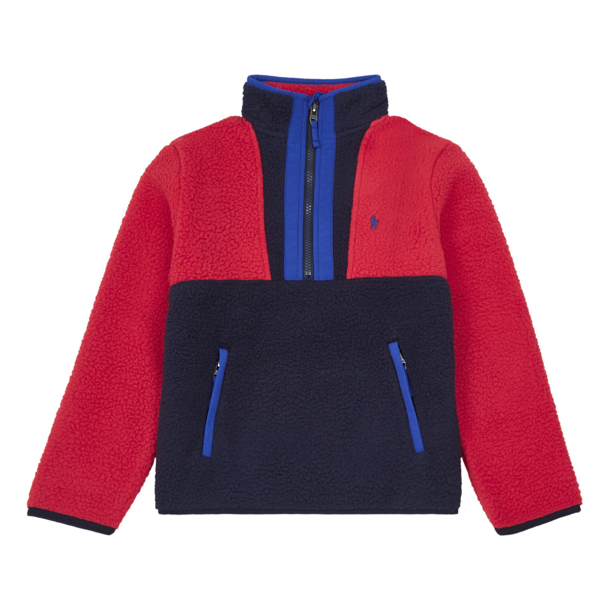 Ralph Lauren - Sweat Polaire - Garçon - Rouge