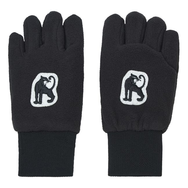 Recycled Polyester Gloves Nero