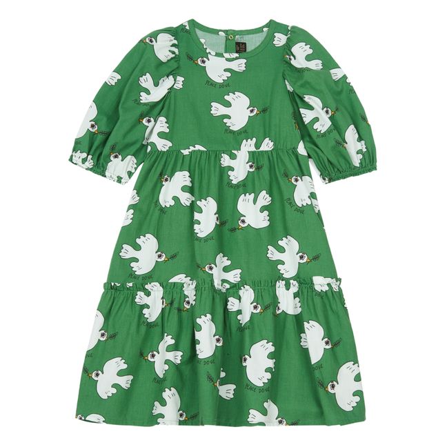 Colombe Organic Cotton Dress Green