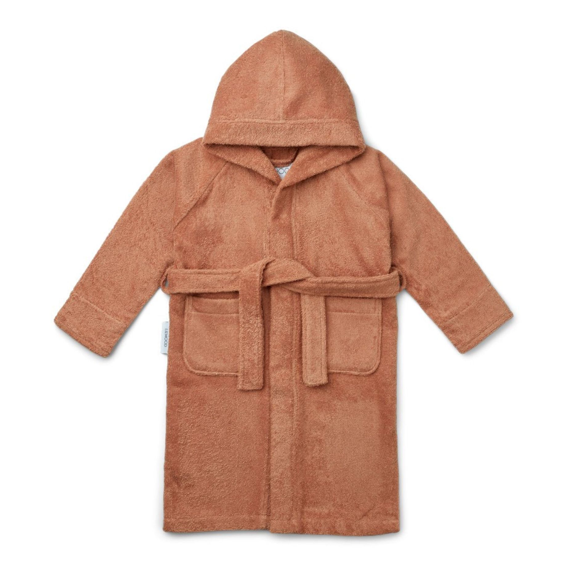 Liewood - Peignoir Lake en éponge de coton bio - Rose