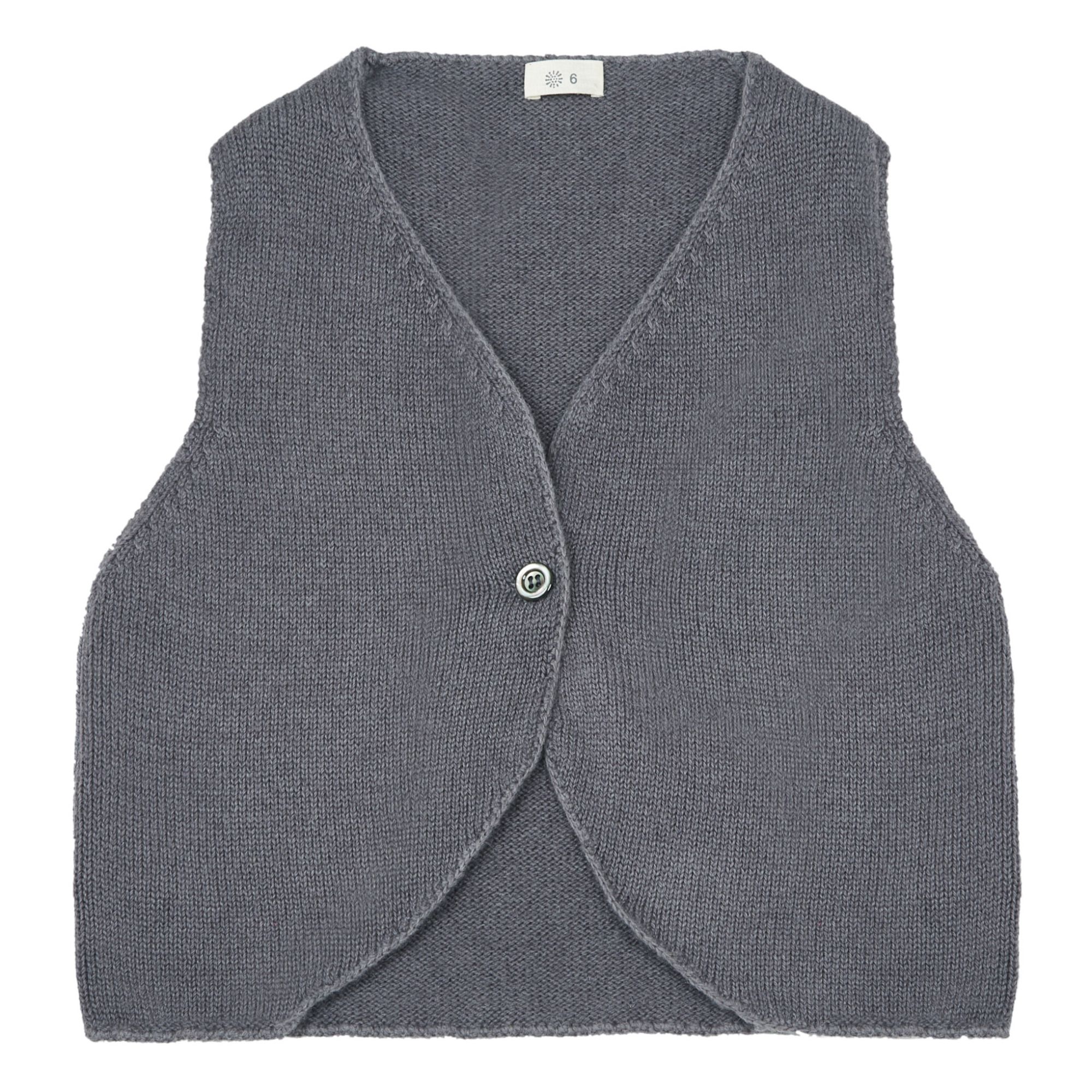 Ketiketa - Gilet Laine Ananda - Fille - Gris