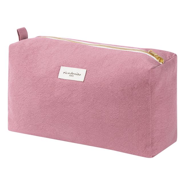 Alma Recycled Cotton Maternity Toilet Bag  Palisander