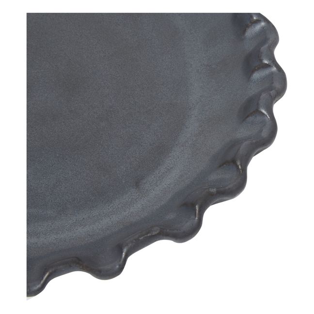 Lola Terracotta Plate | Dark grey