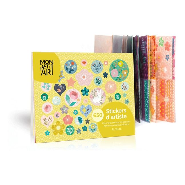 Floral Artist Stickers