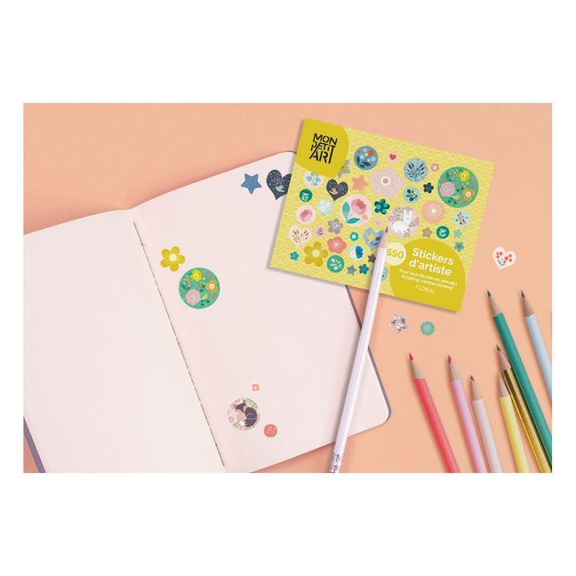 Floral Artist Stickers