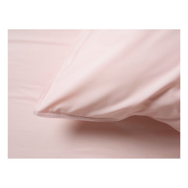 Organic Cotton Percale Pillowcase | Blush