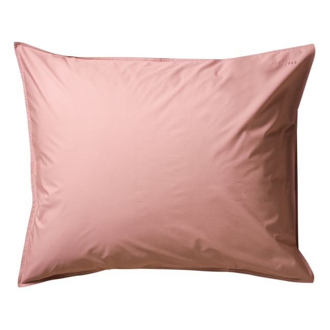 Organic Cotton Percale Pillowcase Rosa Polvo