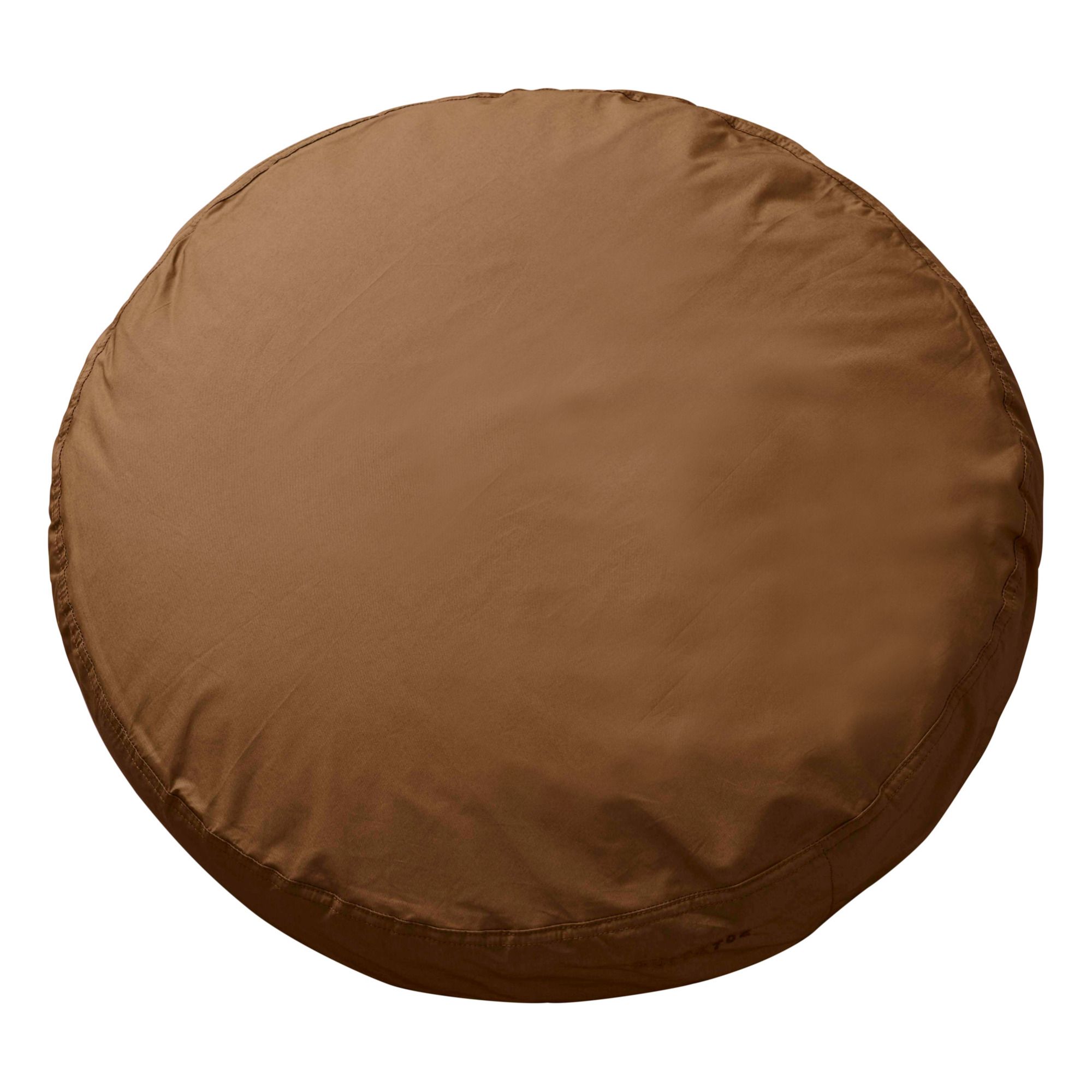 Suite 702 - Coussin rond en percale organique - Khaki