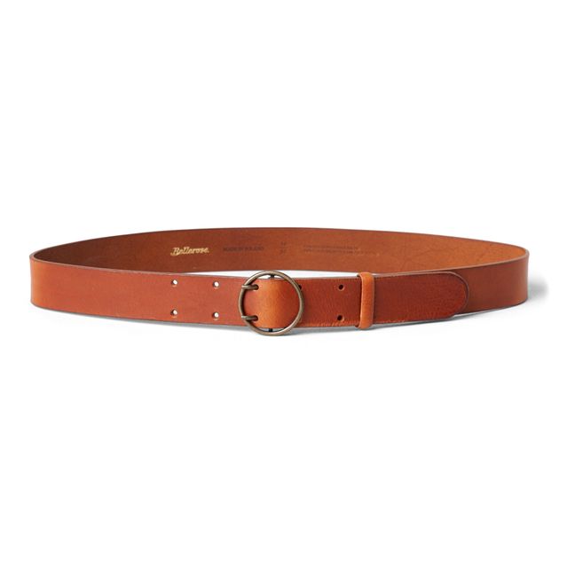 Selya Leather Belt - Women’s Collection - Cognac-Farbe