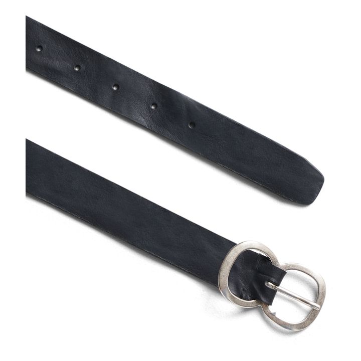 Bellerose - Sabas Leather Belt - Women’s Collection - - Black | Smallable