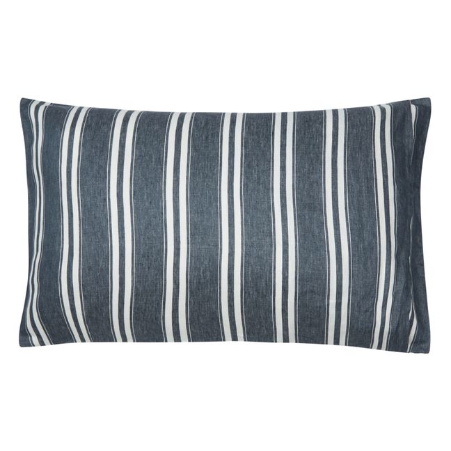 Folkestone Linen Pillowcase | Blue