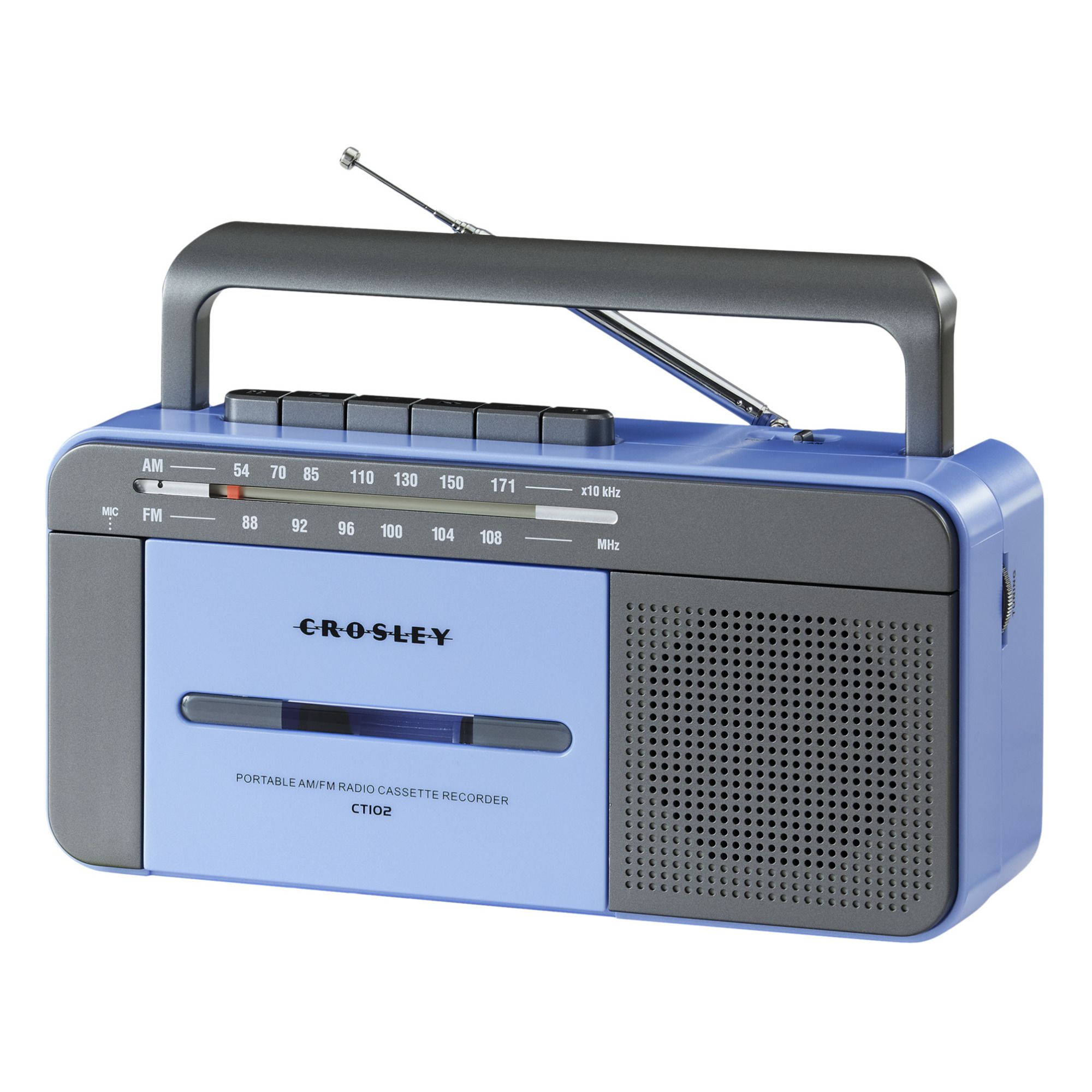 CT102A Cassette Player Blau- Produktbild Nr. 0