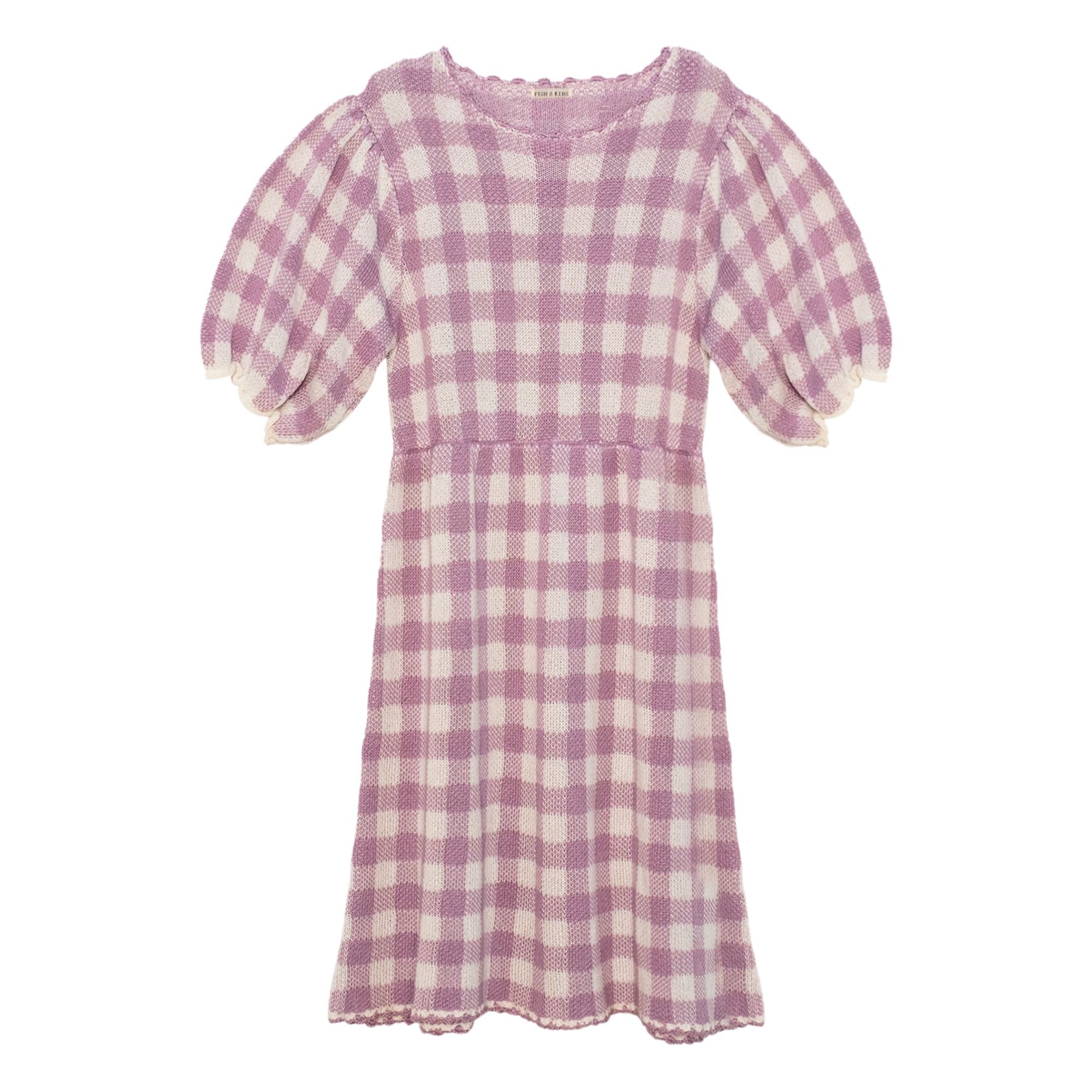 Fish&Kids - Robe Vichy - Collection Femme - - Lilas
