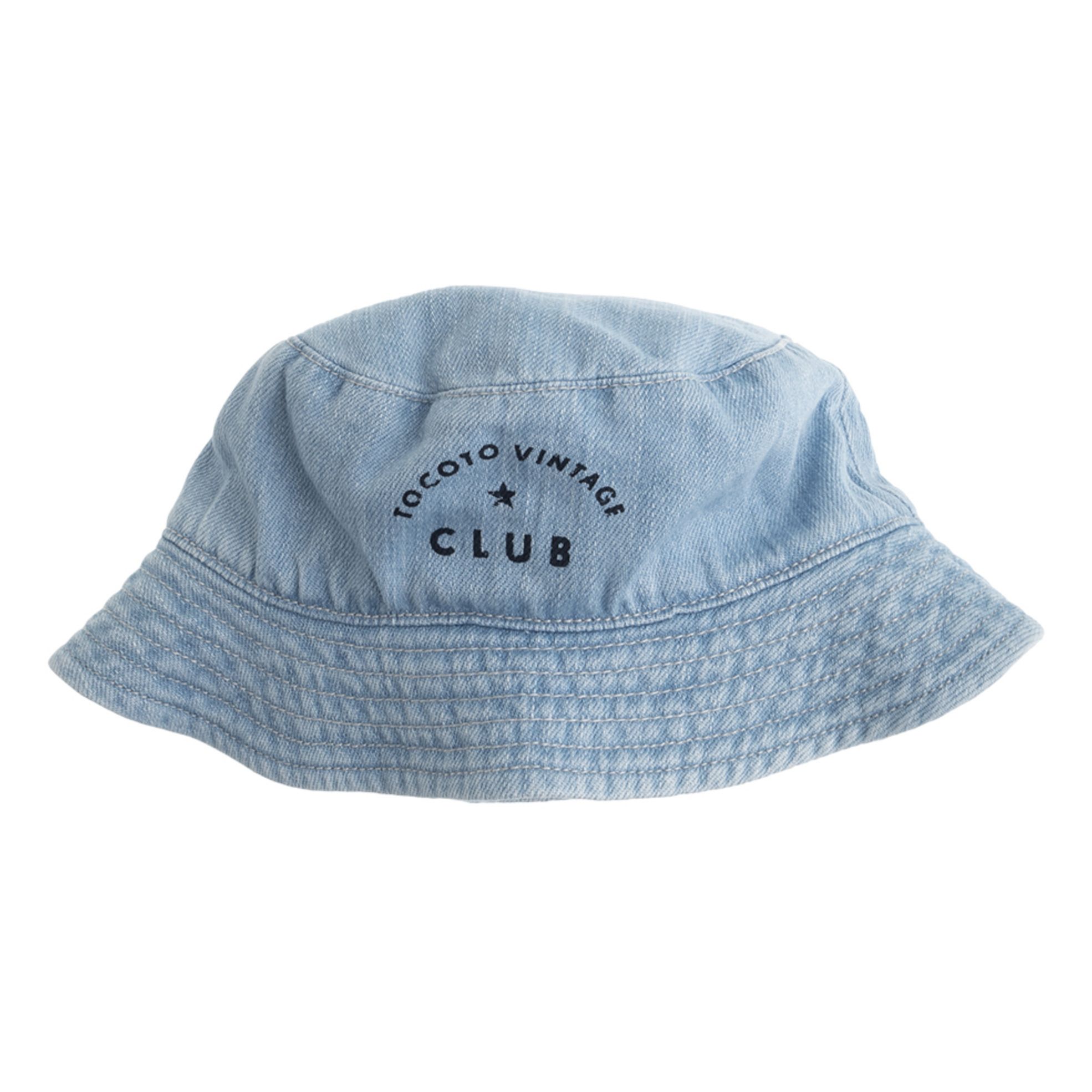 Tocoto Vintage - Chapeau Denim - Fille - Bleu jean