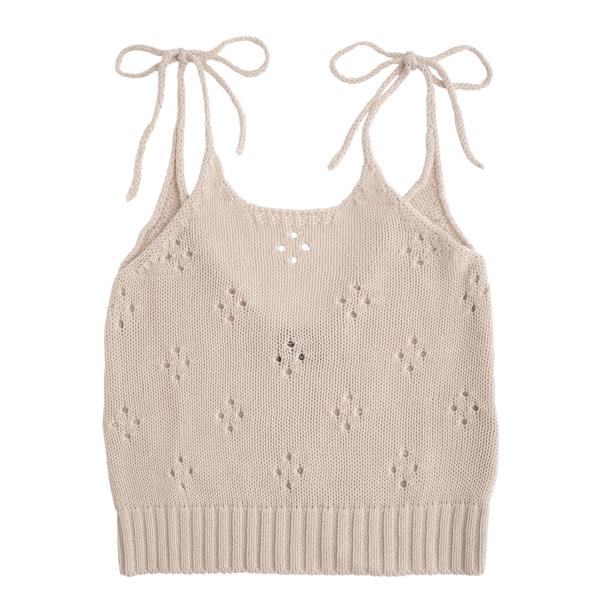 Tocoto Vintage - Top Maille - Fille - Beige Nude