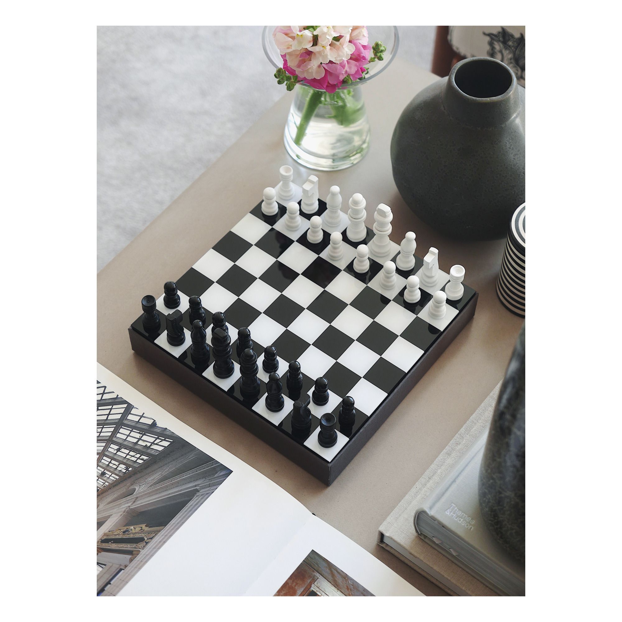 Schachspiel Schwarz- Produktbild Nr. 1