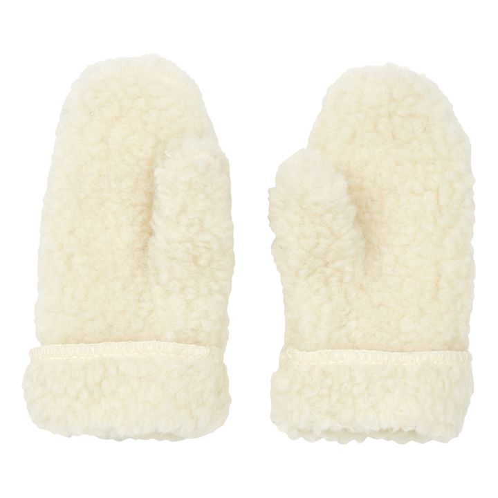 Alwero - Muffole in shearling - Crema