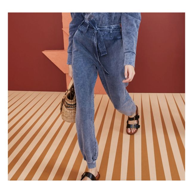 Jogger Payton Acid Washed | Indigoblau
