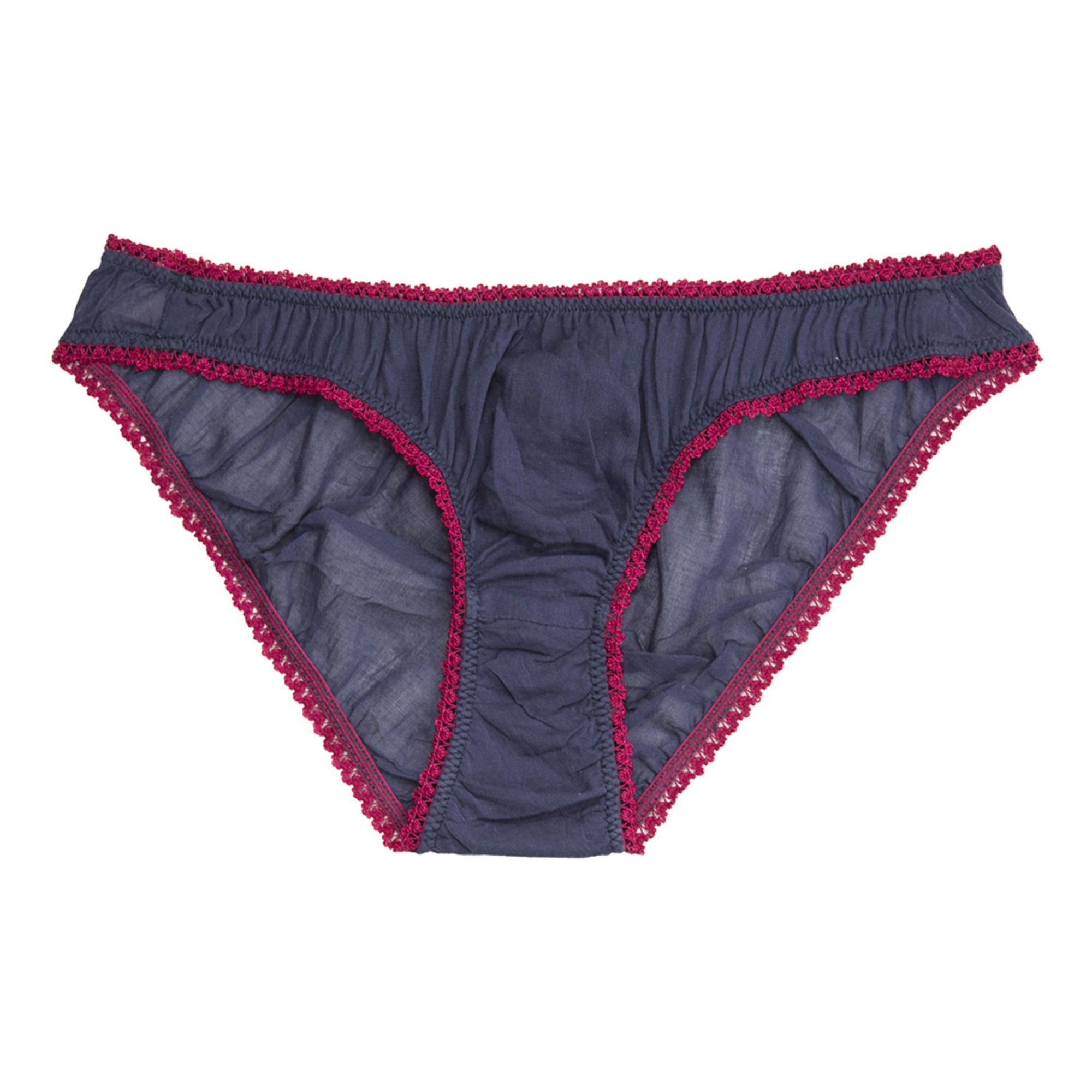 Germaine des prés - Culotte Germaine Coton Bio - Femme - Bleu marine