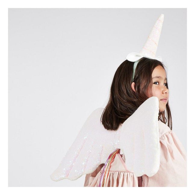 Travestimento Unicorno con paillettes  | Rosa