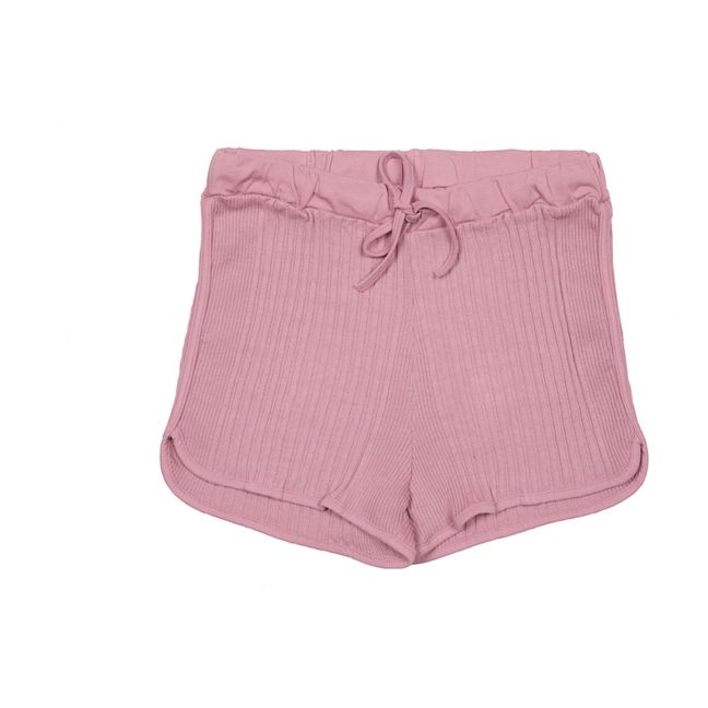 Rio Knitted Shorts Powder pink