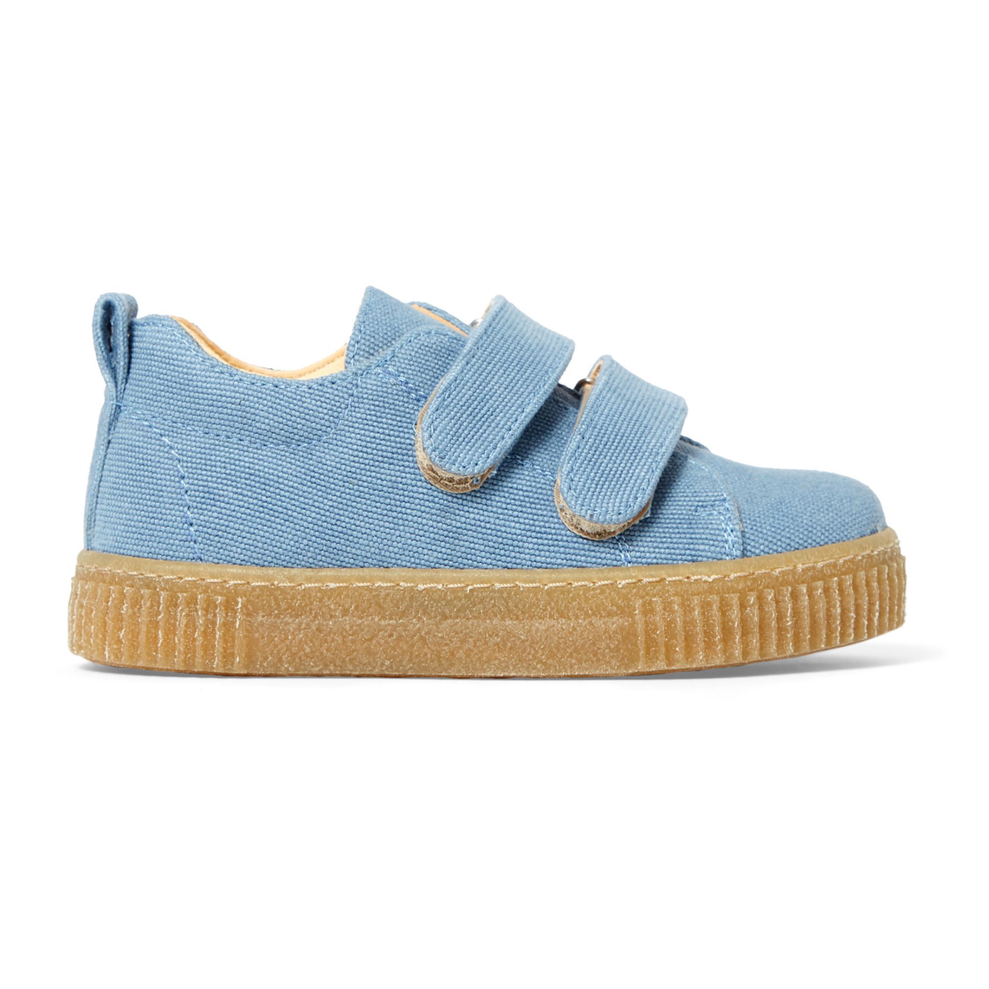 Angulus - Baskets Scratchs Toile Vegan - Fille - Bleu