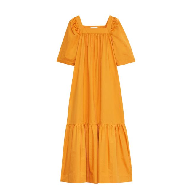 Kleid Donya aus Bio-Baumwolle Orange