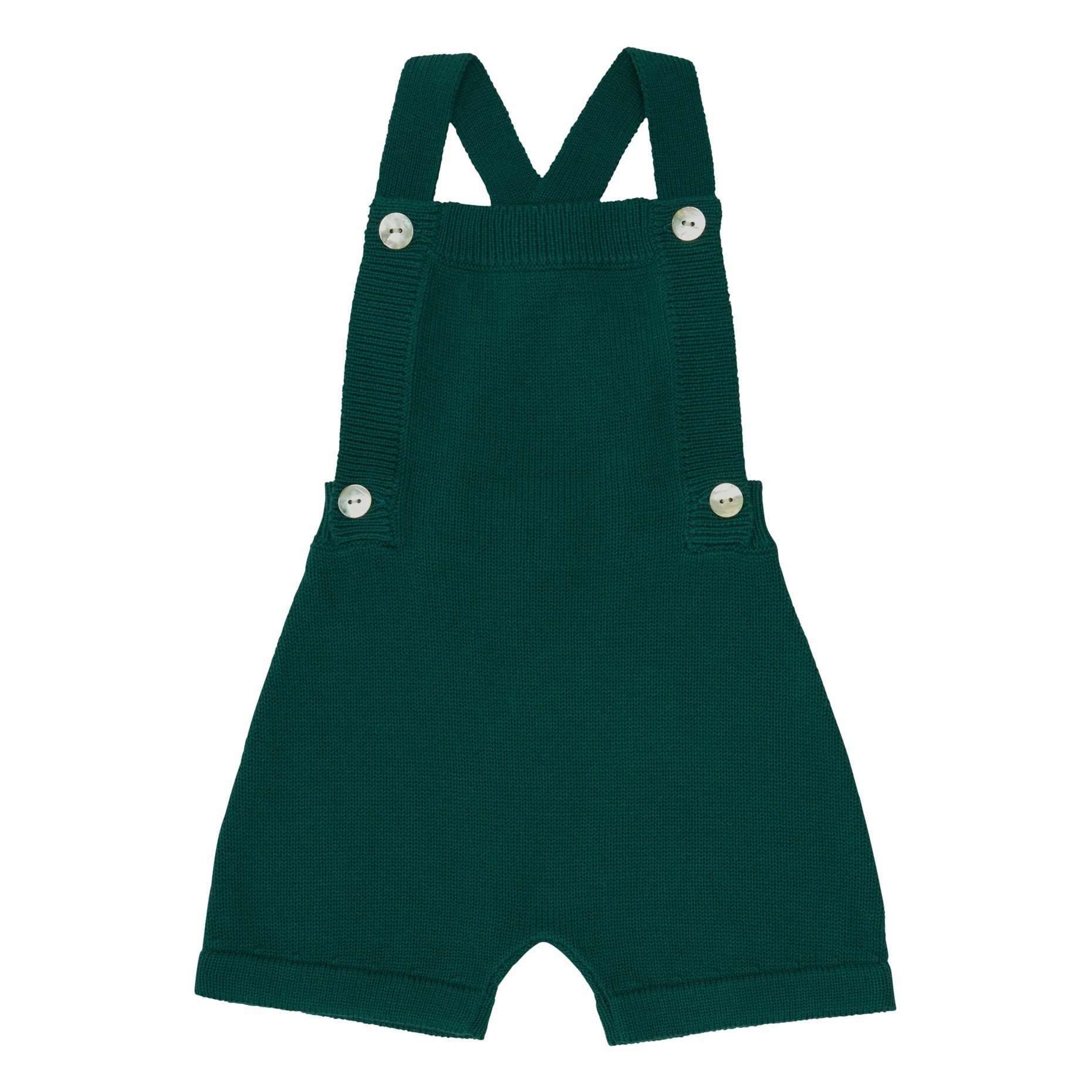 FUB - Salopette Coton Bio - Fille - Vert foncé