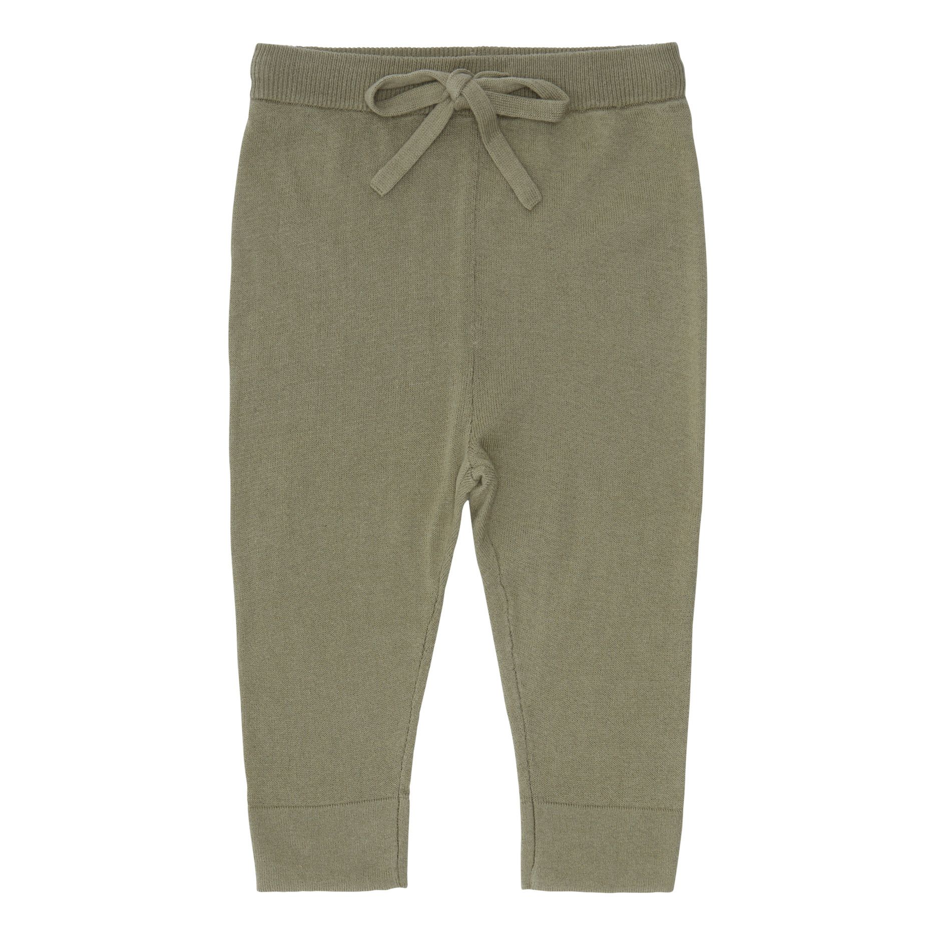 FUB - Pantalon Uni Coton Bio - Fille - Vert kaki