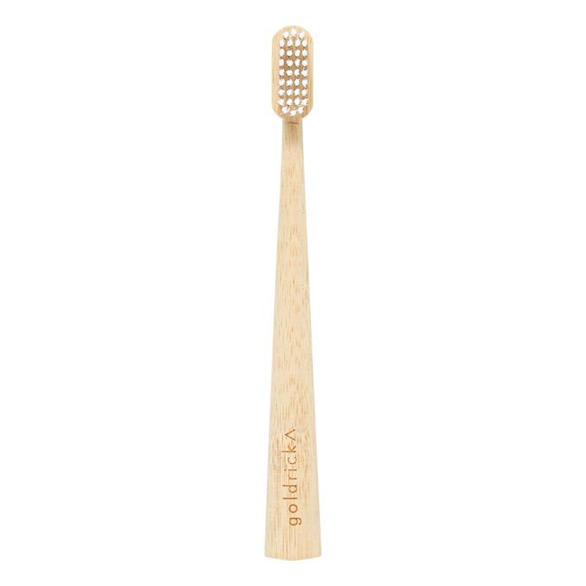 Bamboo Kids’ Toothbrush Bois clair