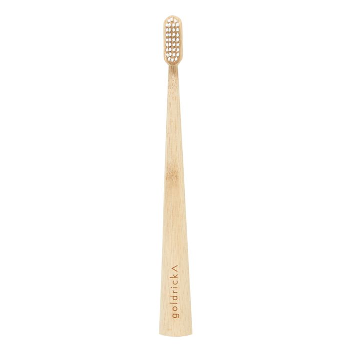 Brosse à dent pour adulte en bambou | Bois clair- Image produit n°0