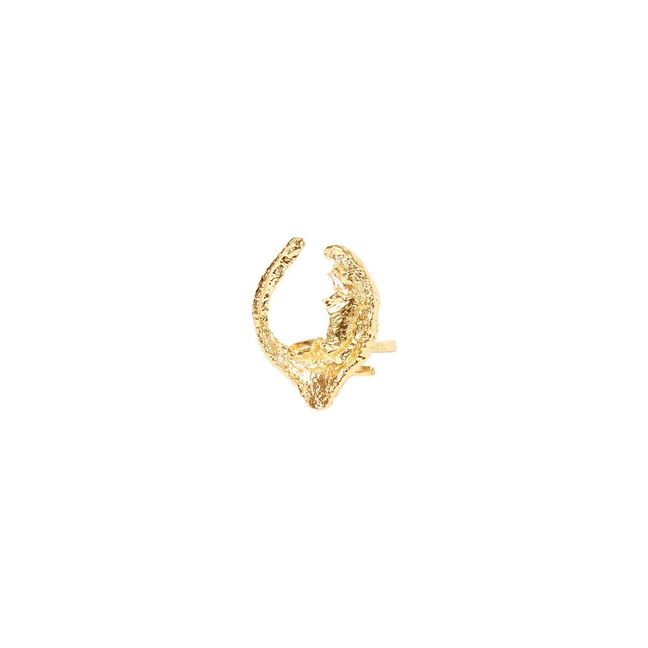 Sola Adjustable Ring  | Dorado