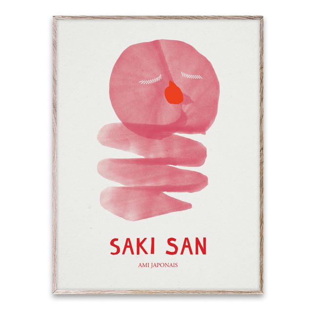 Poster, modello: Saki San