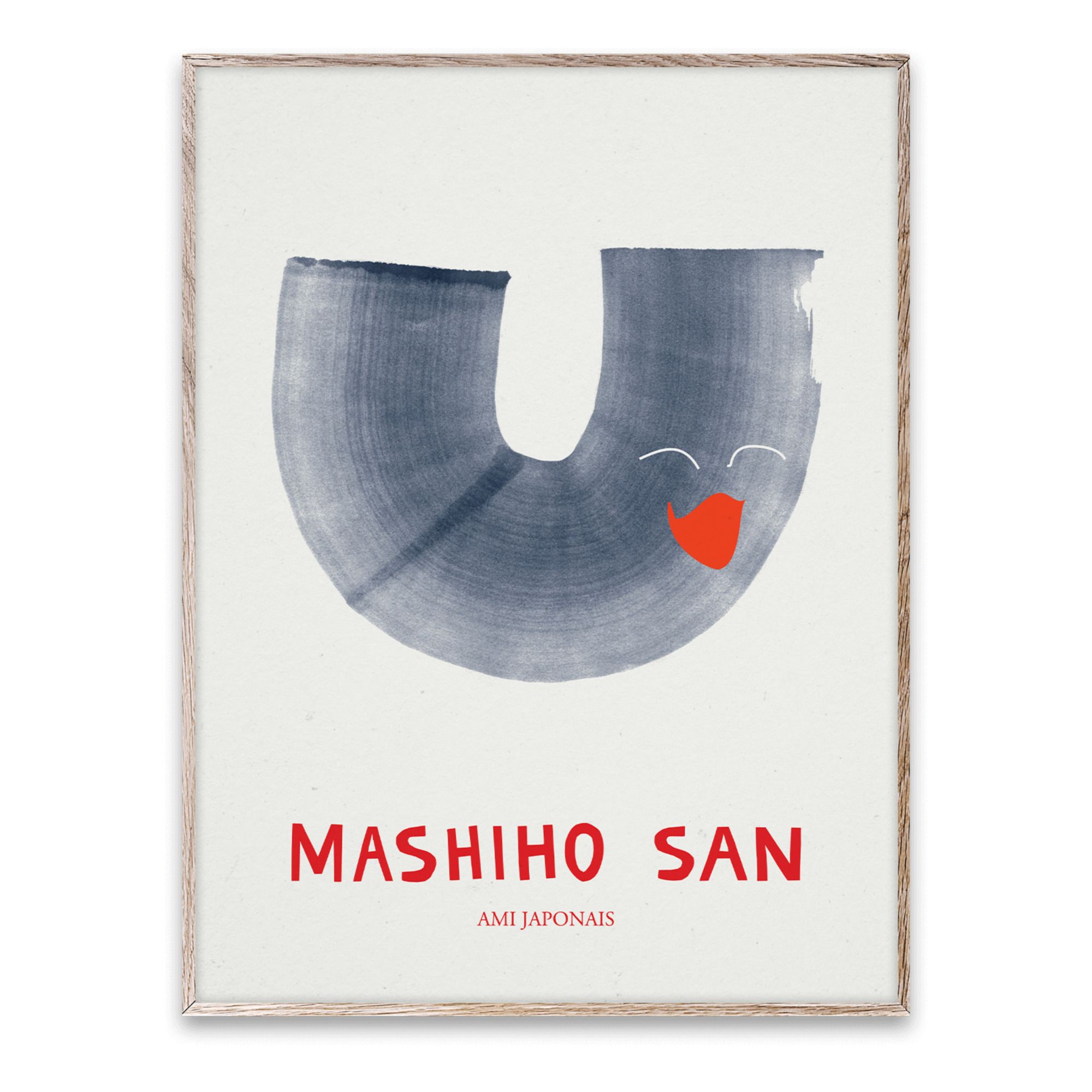 Mado - Affiche Mashiho San - Multicolore