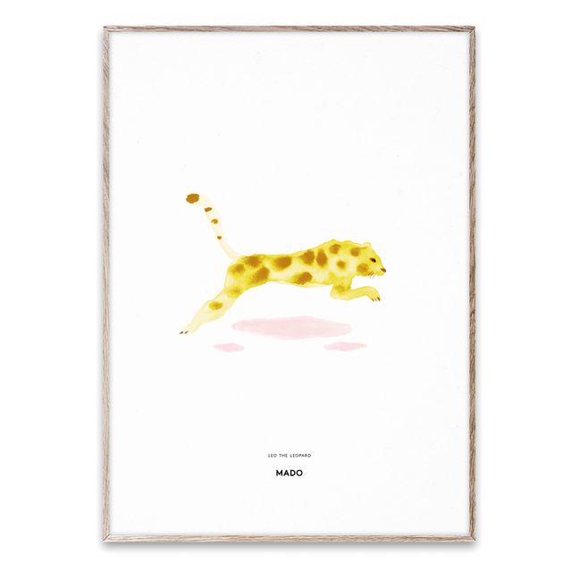 Poster Leo der Leopard