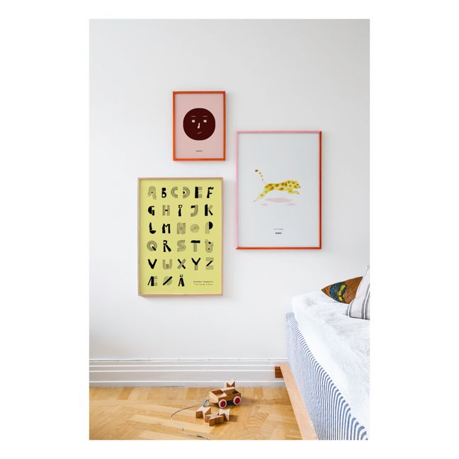 Poster Leo der Leopard