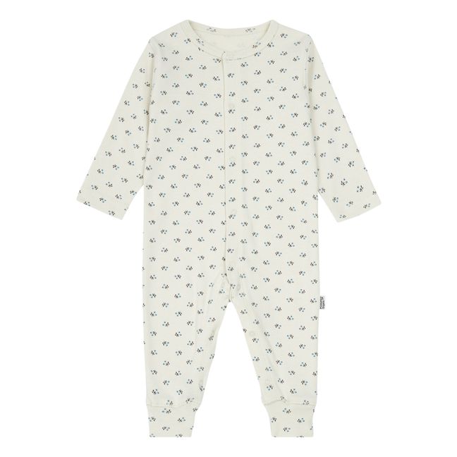 Pijama de algodón orgánico Airelle Blanco