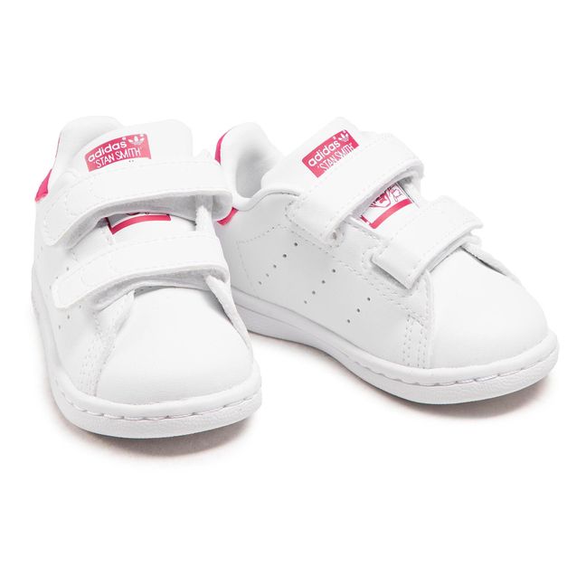 Zapatillas 2 Velcros Stan Smith reciclado | Rosa