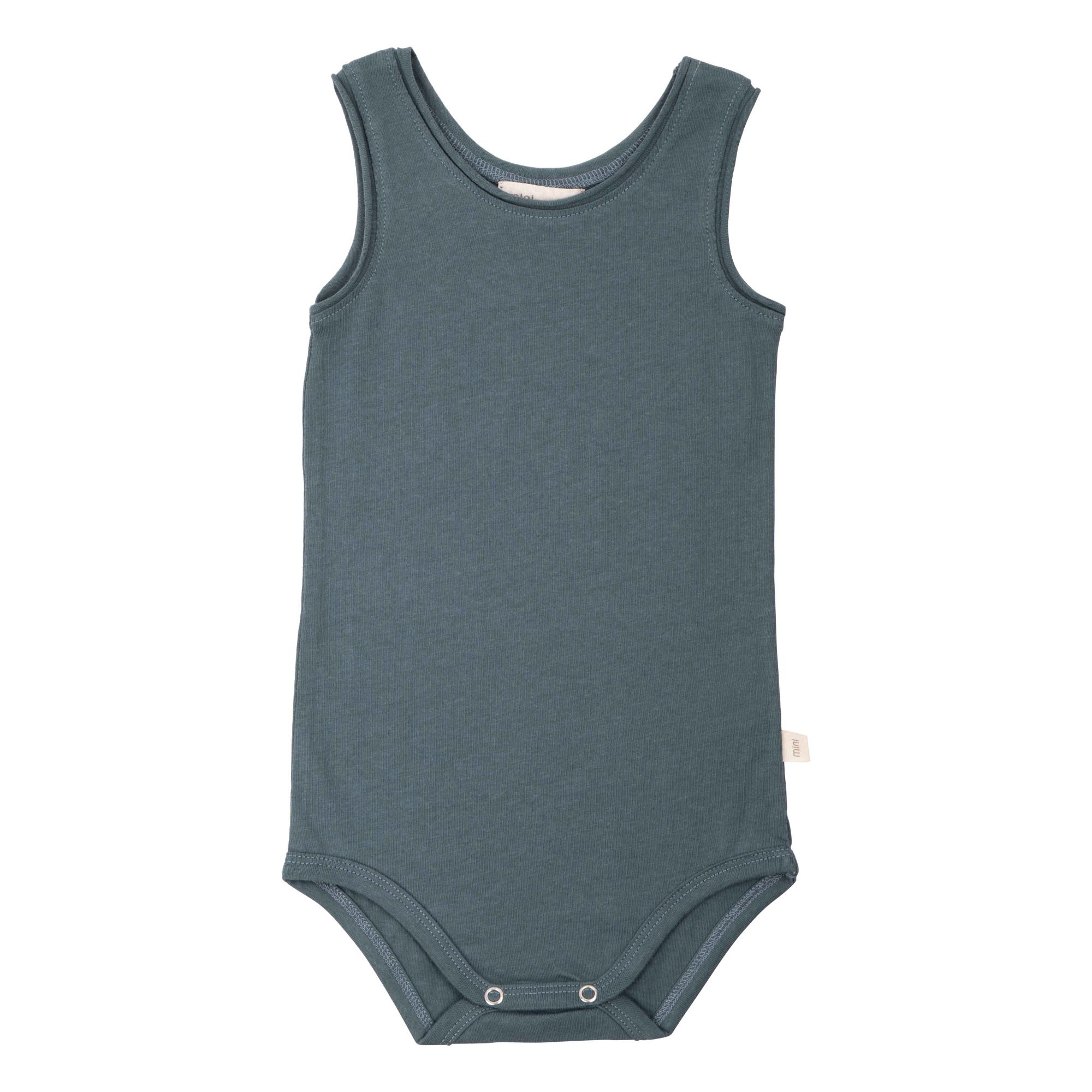 Minimalisma - Body Nap Coton Bio - Fille - Bleu canard