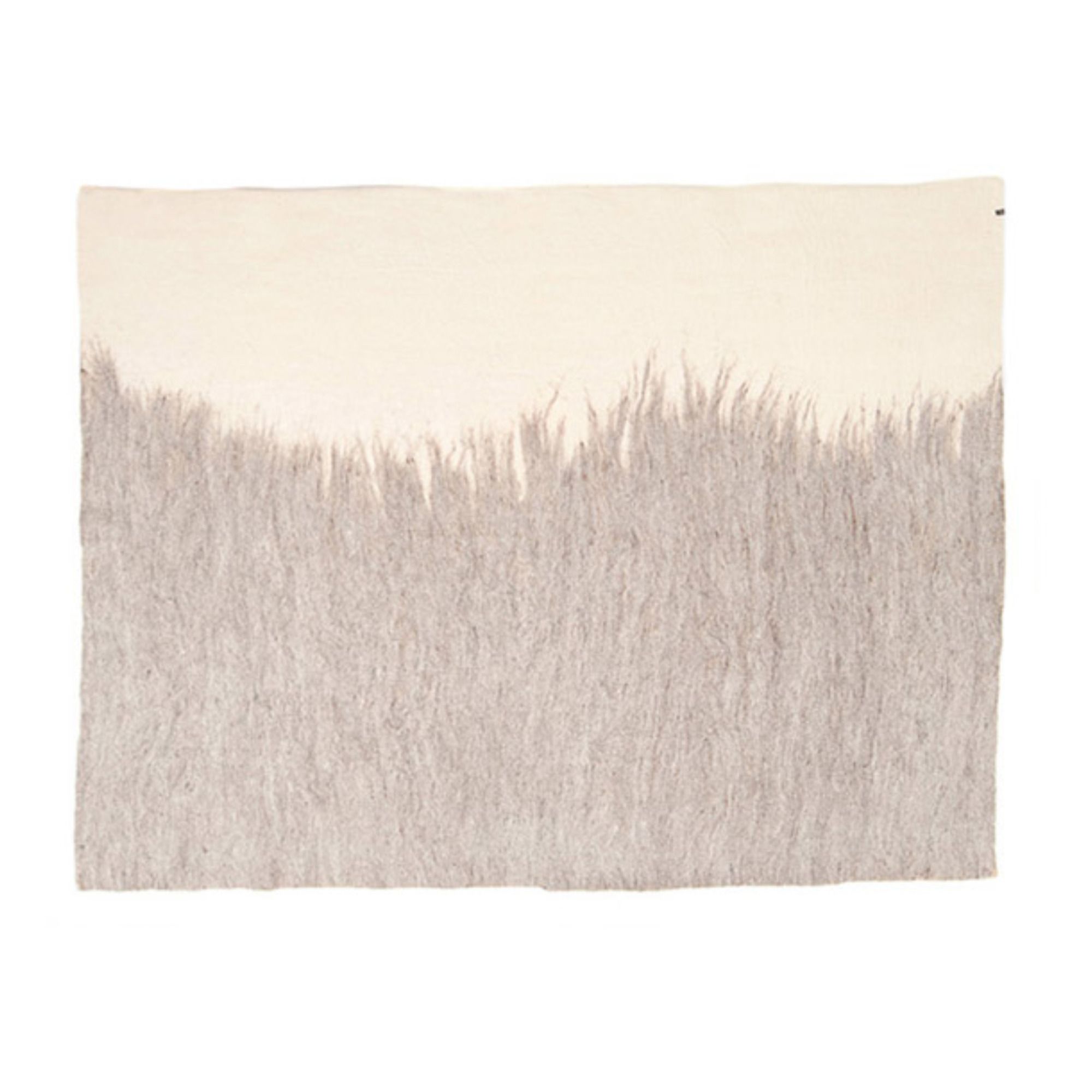 Muskhane - Tapis Brush en feutre - Naturel
