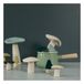 Felt Decorative Mushroom Light grey- Miniature produit n°1