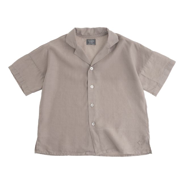 Flowy Shirt Taupe brown