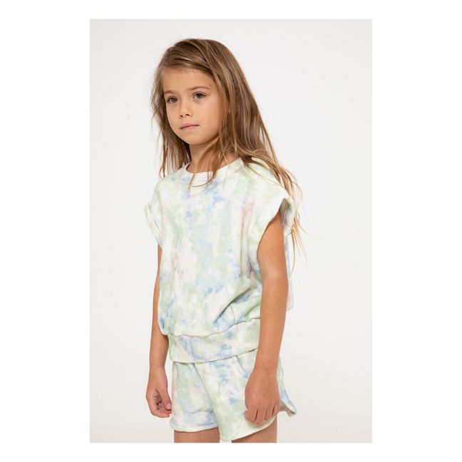 Top sans manches Tie and Dye Rose