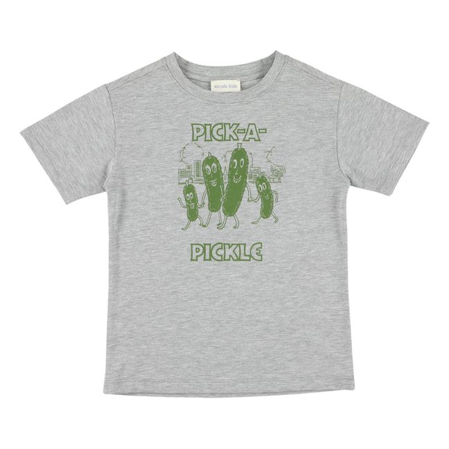 T-shirt Pickle Gris