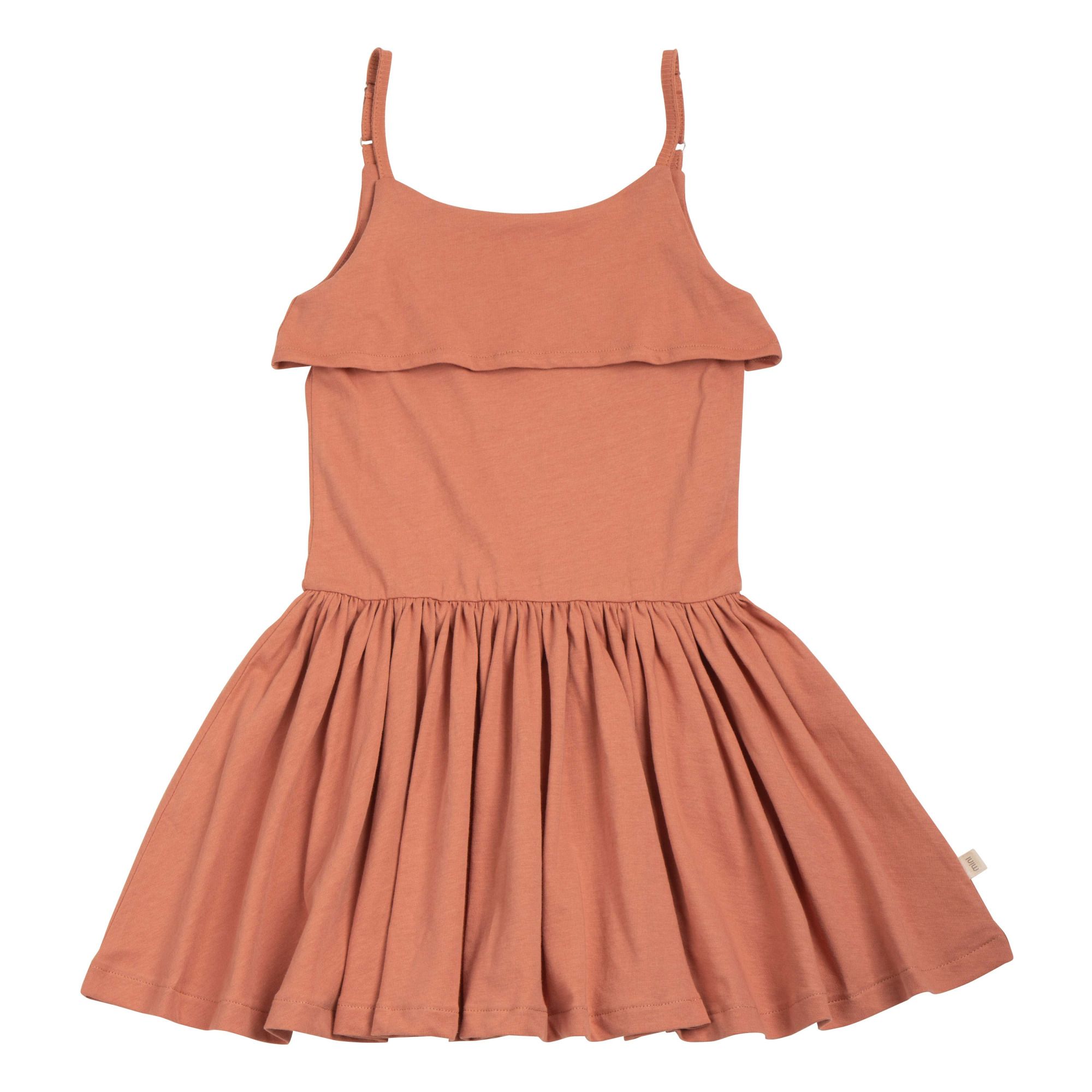 Minimalisma - Robe Lis Coton Bio - Fille - Orange