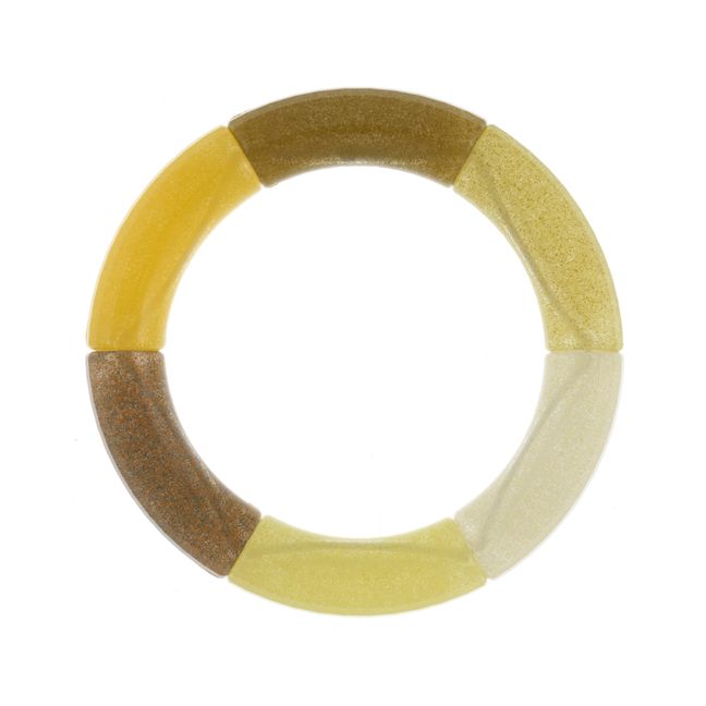 Rigmor-Bo Resin Bracelet | Yellow